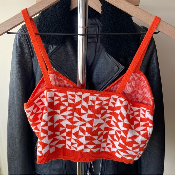 Future Collective Kahlana Barfield Brown Target v-neck Bralette Tank Top - Picture 9 of 9